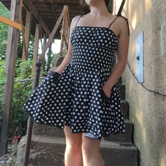 BETSEY JOHNSON Polka Dot Dress! - Picture 2 of 4